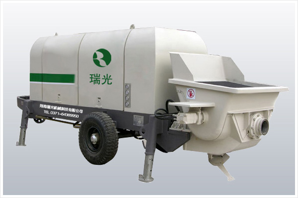 electrical engine concrete pump