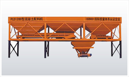 three positions concrete batching