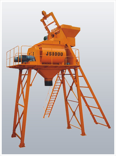 twin shaft concrete mixer