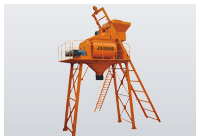 Twin Shaft Concrete Mixer